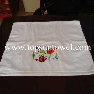embroidery beach towel