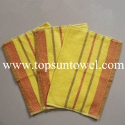 100% cotton stripe face towel(Thailand market)