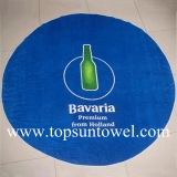 round beach towel